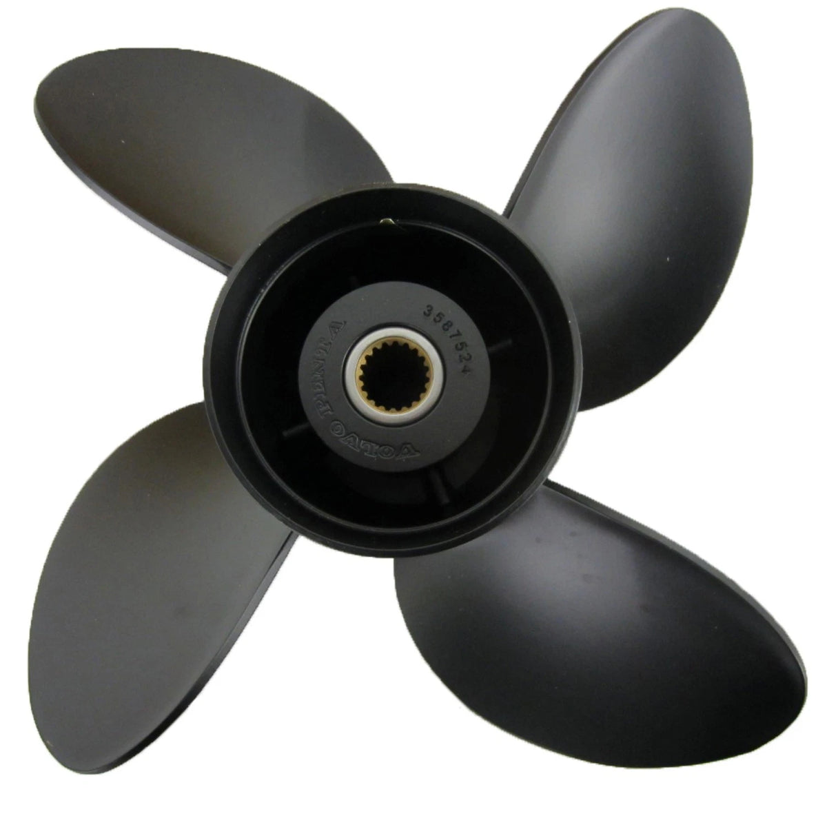 4-Blade Aluminum Propeller for Volvo Penta (14.5x21P, 3587524)