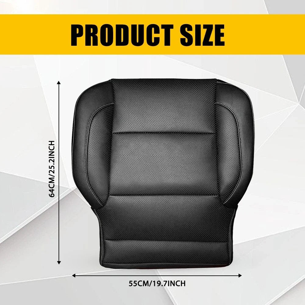 Leather Seat Covers for GMC Yukon, Chevy Tahoe, Suburban (2015–2019)