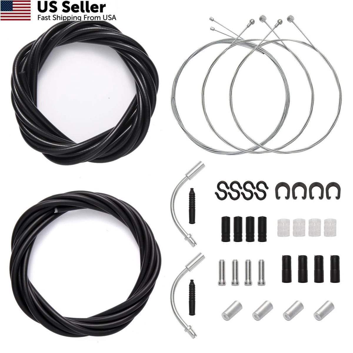 Universal Bike Brake Cable and Shift for (Universal)