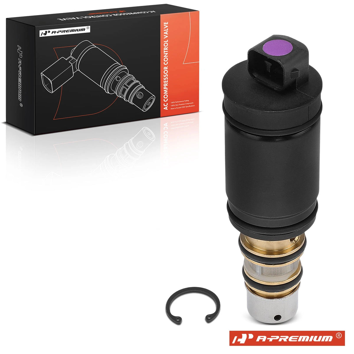 A/C Compressor Control Valve for Mercedes-Benz CLK500 (2003–2009) 0012300611, 0012301611, 001230161160, 001230161180, 001230161187