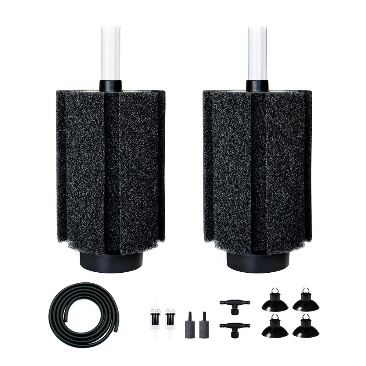 2X Large Aquarium Sponge for 80-150 Gal (Black)