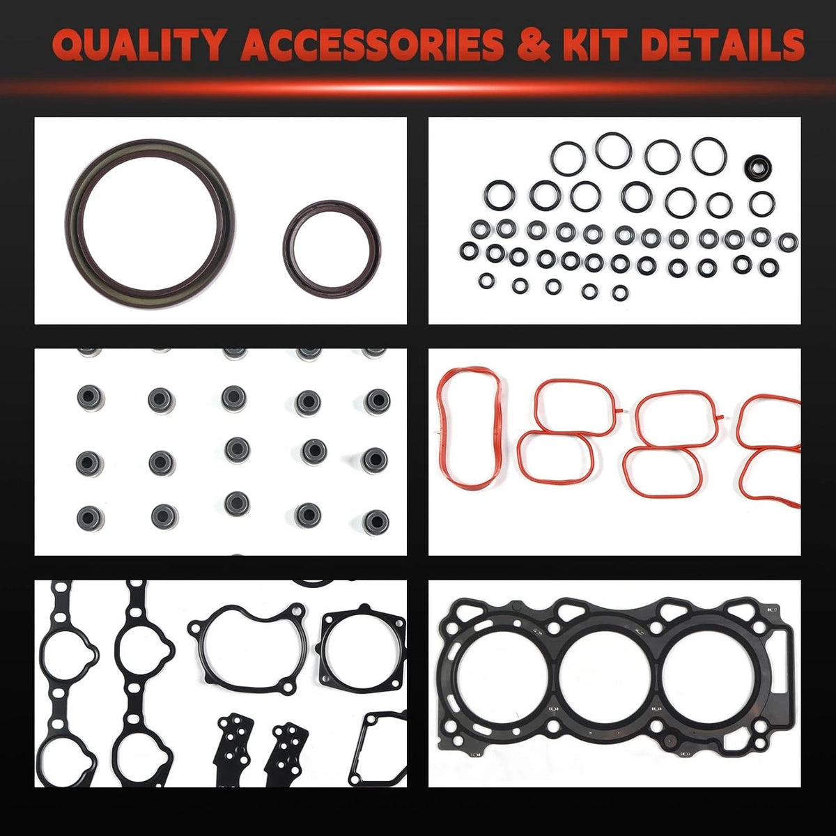 Head Gasket Set for Nissan Frontier Pathfinder Xterra 4.0L (2005–2013) CS26370, HS26370PT