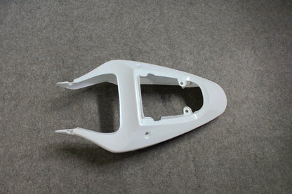Unpainted Rear Tail Fairing for GSXR600 GSXR750 (2001–2003) - White, Pre-Drilled