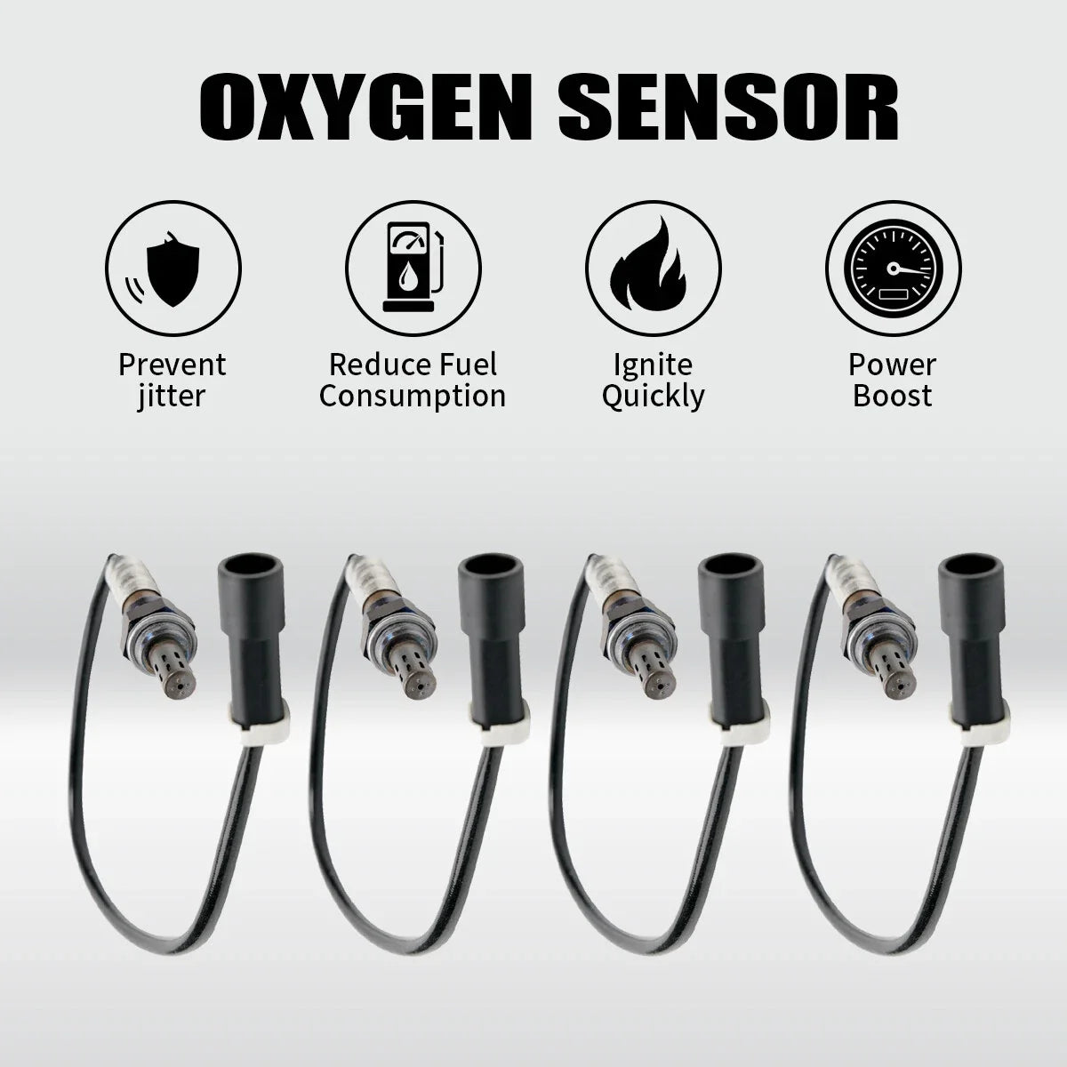 Set of 4 Oxygen O2 Sensors for Ford Mustang (1995–2010) 234-4610