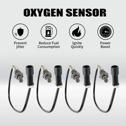Set of 4 Oxygen O2 Sensors for Ford Mustang (1995–2010) 234-4610