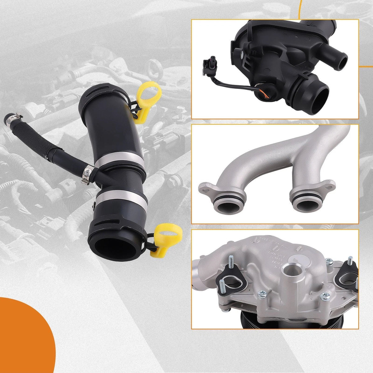 Cooling System Upgrade Kit for Jaguar Land Rover 5.0 V8 (DUFKV5, LR116115)