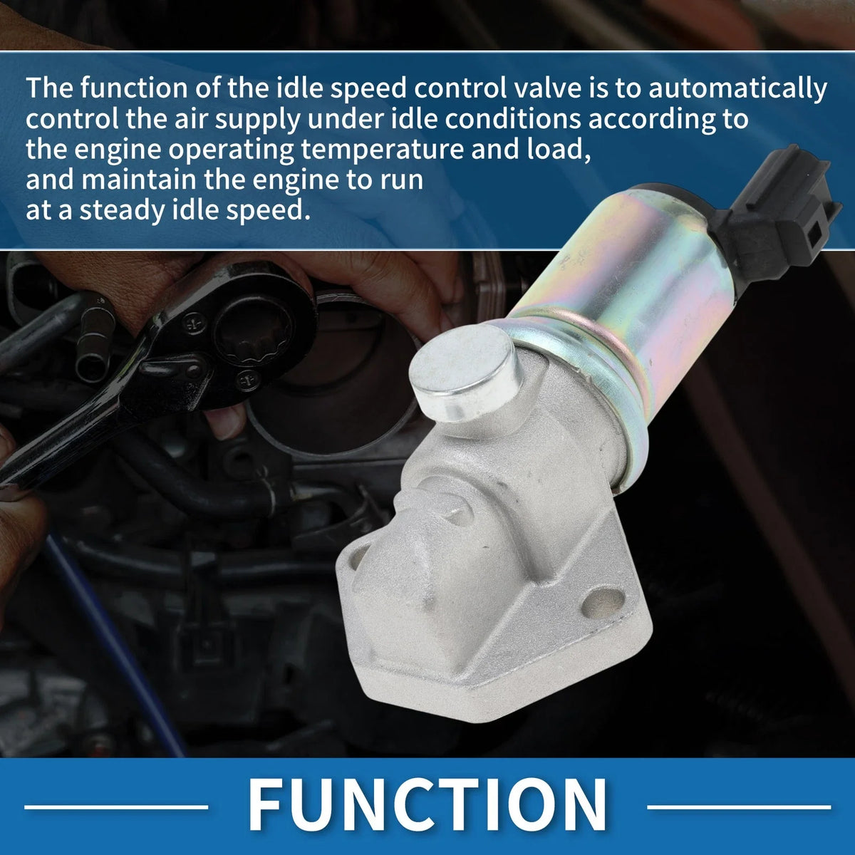 Idle Air Control Valve for Ford Ranger (1999–2002) No.F65E9F715GA