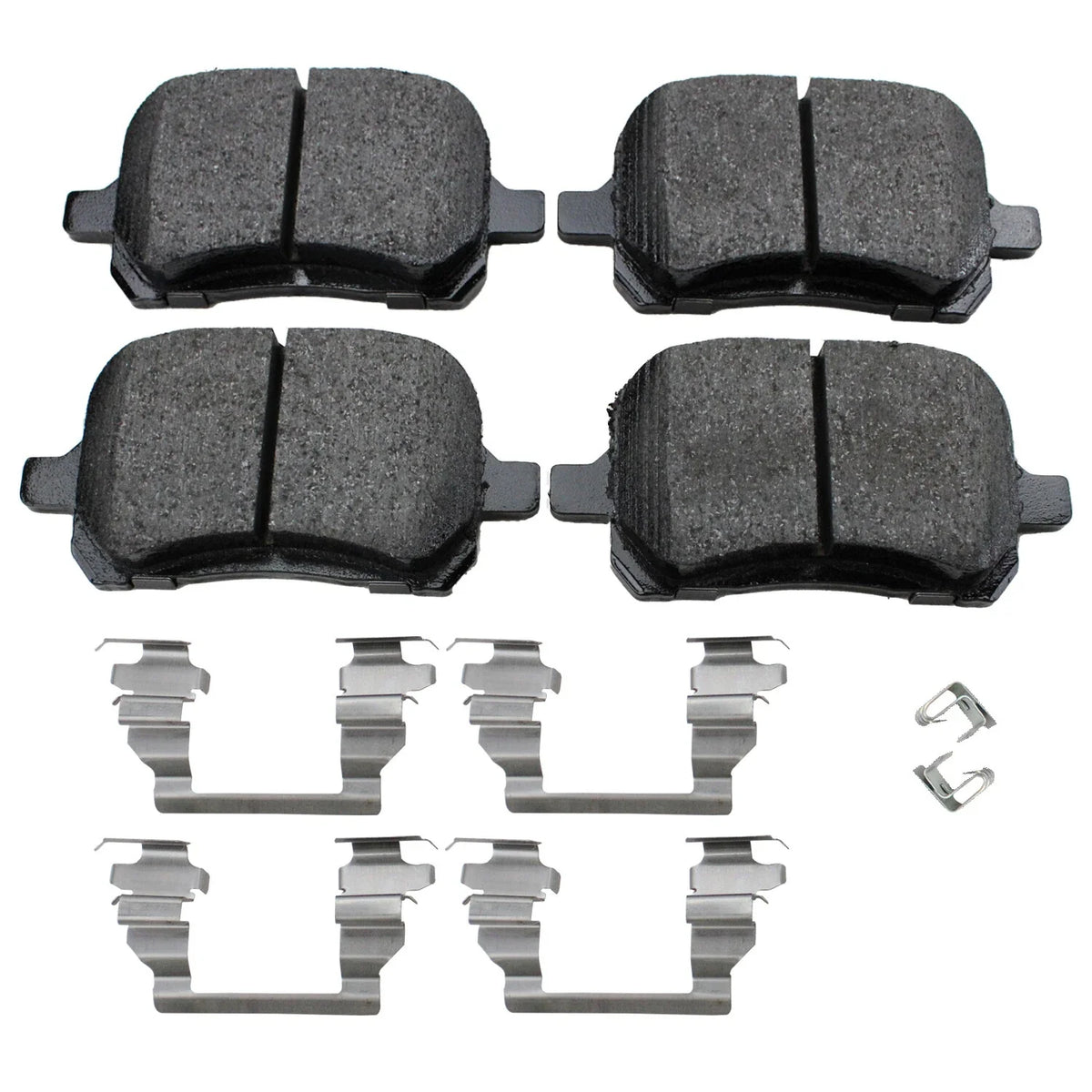 Set of 4 Akebono ProACT Front Ceramic Brake Pads for ES300 RX300 Avalon Camry Solara (1999–2006)