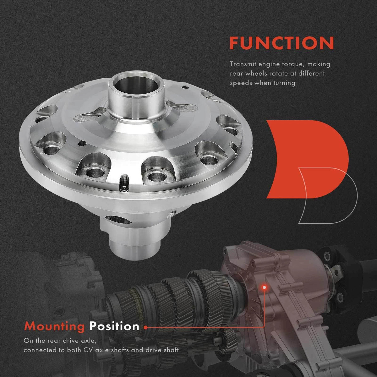 28 Spline 10-Bolt Traction Limited-Slip Lock Rear for Ford 8in.
