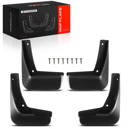 Set of 4 Splash Guards Mud Flaps for Chevy Malibu (2016–2018)