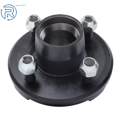 Set of 2 Trailer Hub Kit & BT8 Spindle & Bearing Kit for 4 on 4" Trailers (2000 lbs)
