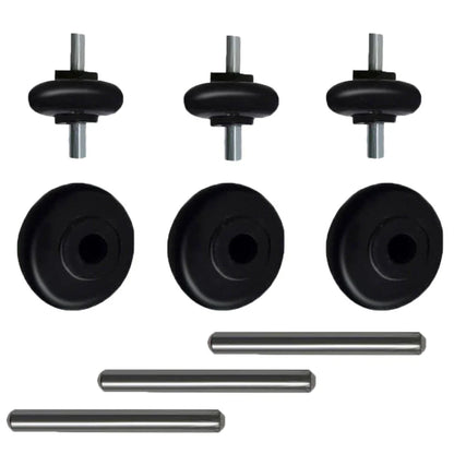 Set of 4 Roller Wheels with Axle for 967435-01