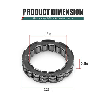 Clutch Hub One Way Bearing for Yamaha Wolverine 700 (2015–2019) 4SH-16664-00-00