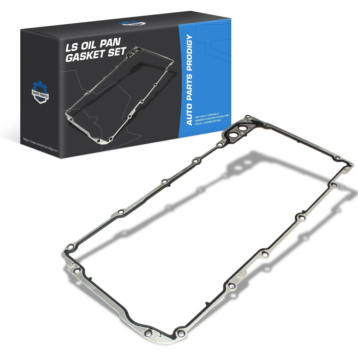 Oil Pan Gasket Set for Chevy Silverado, Tahoe, GMC Sierra