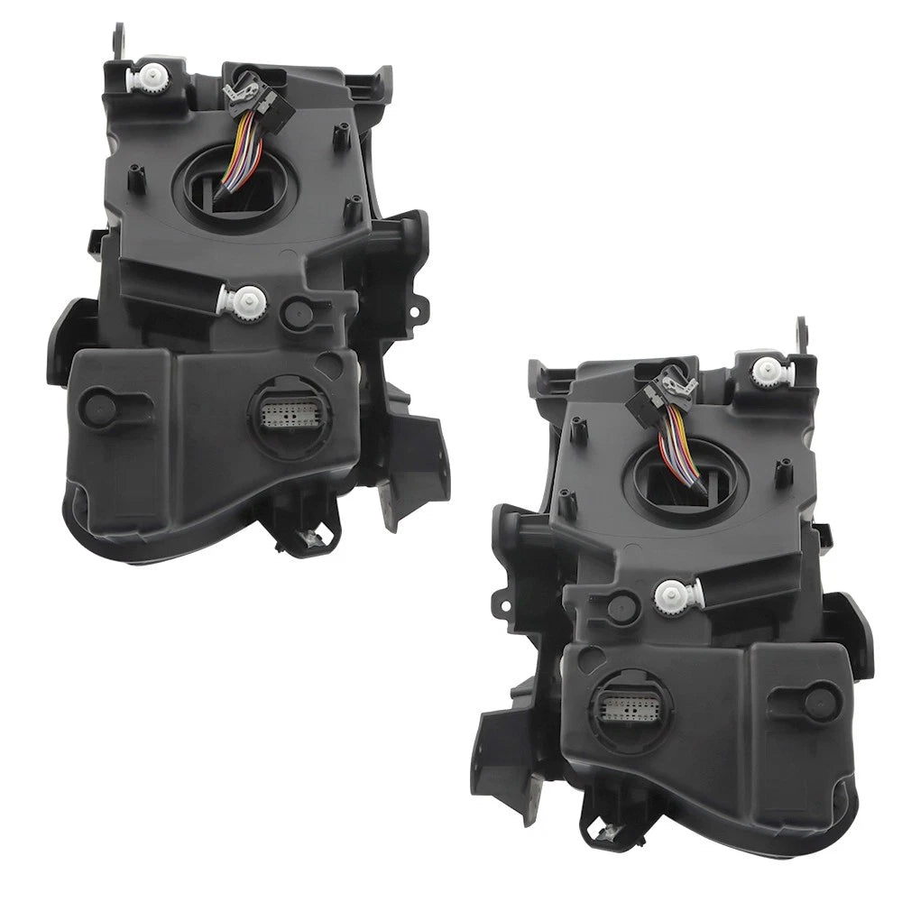 Pair LED Headlamps for Grand Cherokee (2021–2024) 68606228AA 68606229AA Black
