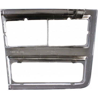 Headlight Bezel for Chevy Blazer (1990–1991) | Chrome | LLX-GM2513162-CL360A70, GM2513162