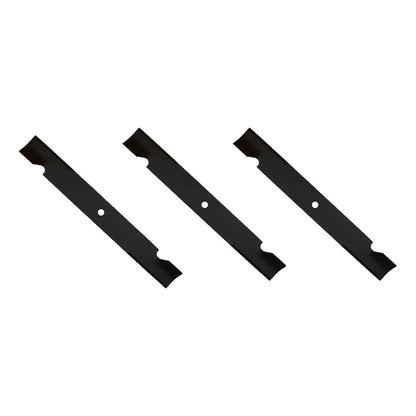 3 Pack Hi Lift Mower Blades for Exmark Lazer Z Turf Ranger 60"