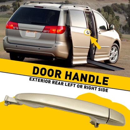 Rear Outside Door Handle RH for Toyota Sienna (2004–2010) EXV Desert Sand Mica