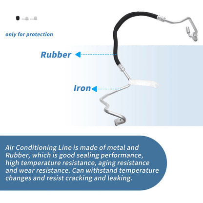 A/C Refrigerant Liquid Hose for BMW 5 Series (2011–2016) No. 64539209718
