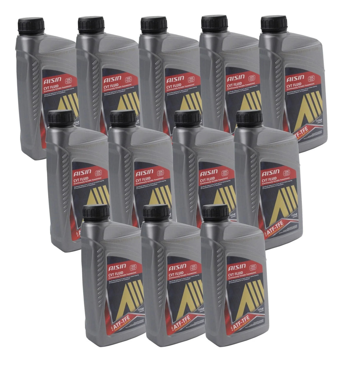 Set of 12 Aisin CVT ATF-TFE Auto Trans Fluid for UX200 iM iQ Corolla