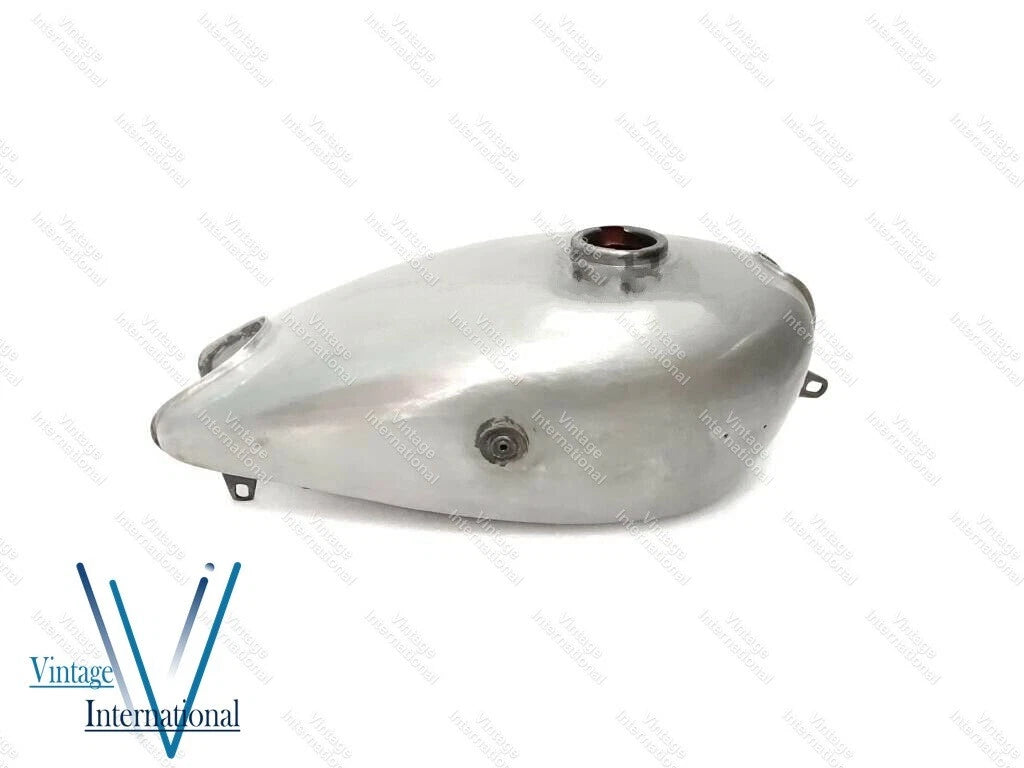 Raw Steel Fuel Gas Petrol Tank for Horex Regina Small Version