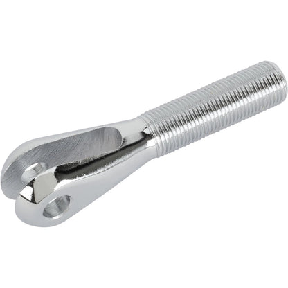 Clevis for Speedway 91002016 (5/8 Inch RH, 3/8 Inch Slot, Chrome)