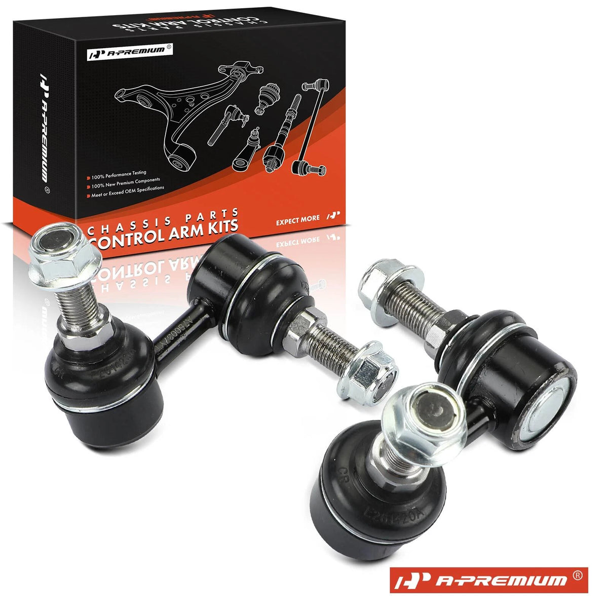 2X Sway Bar Kit Rear for Infiniti QX56 (2004–2010) - MS30843, GS30843, K750037, K750038