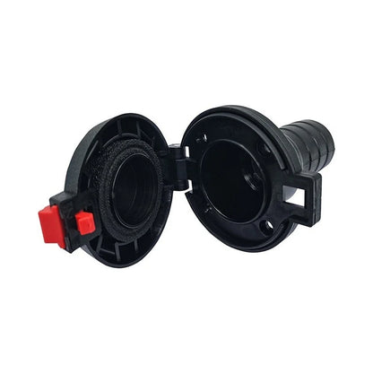 38mm Push Button Fuel Filler Hatch Cover for Marine RV Automotive Systems