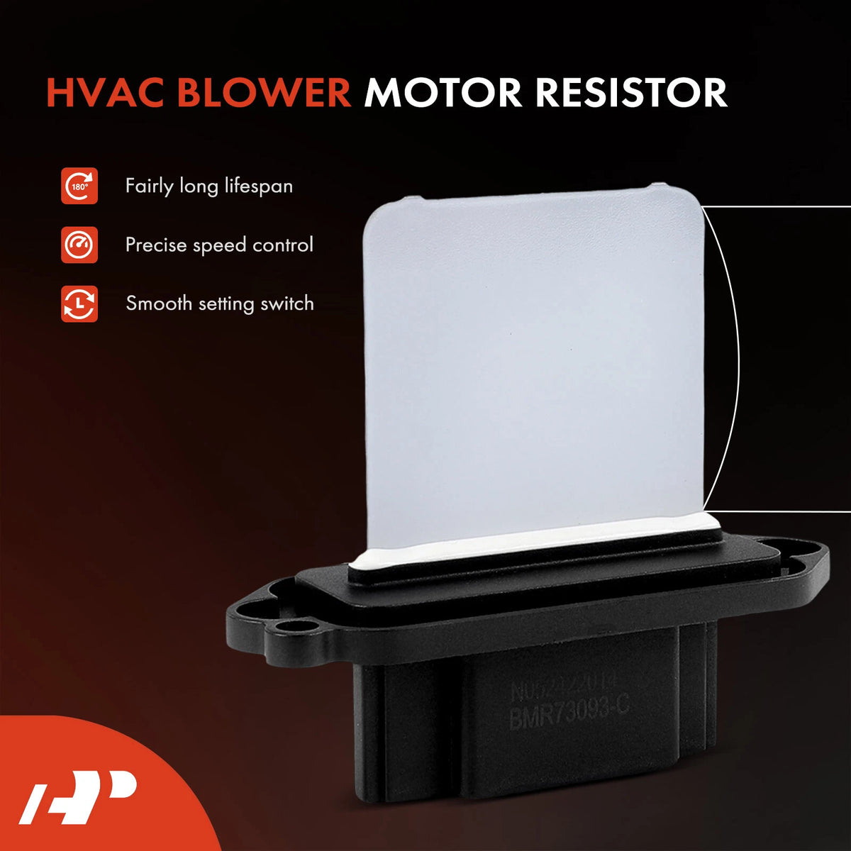 HVAC Blower Motor Resistor for Mazda 3 (2004–2010) BP4K61B15, 973-093