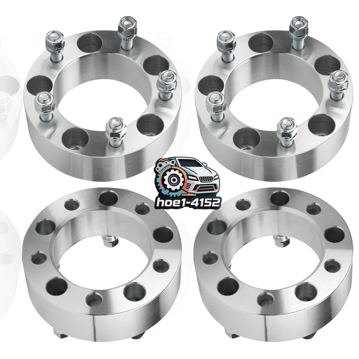 Set of 4 Wheel Spacers for Ford F-150 Bronco Jeep CJ3 Dodge Ram 1500 2" 5x5.5