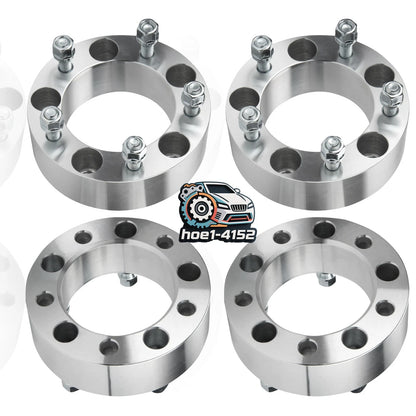 Set of 4 Wheel Spacers for Ford F-150 Bronco Jeep CJ3 Dodge Ram 1500 2" 5x5.5