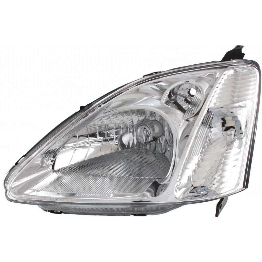 Driver Side Halogen Headlight for Honda Civic (2002–2003) HO2518103