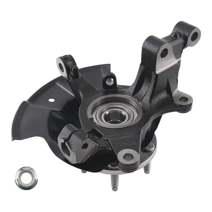 Driver Side Front Steering Knuckle with Bearing for Ford Edge, Lincoln MKX (2007–2010)