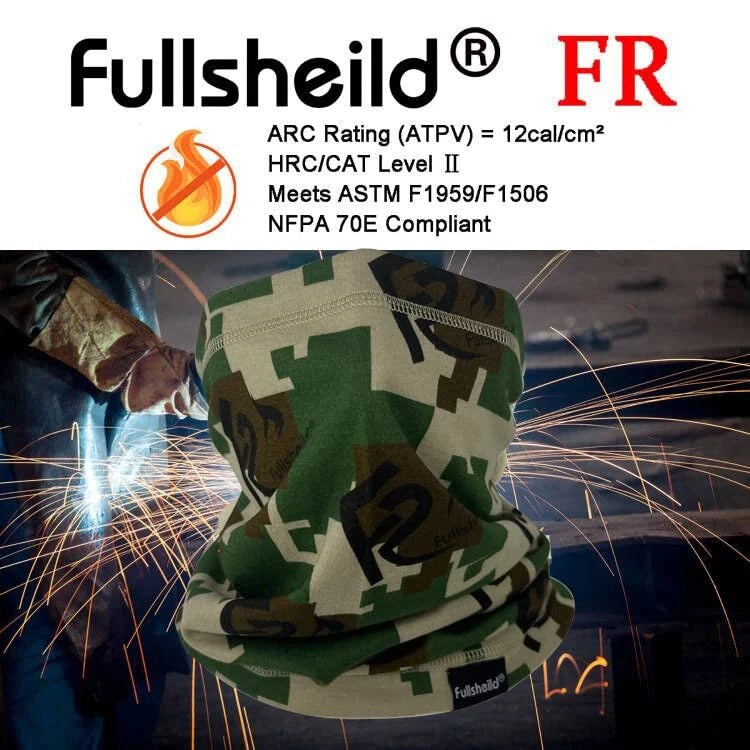 Fullsheild FR Flame Resistant Face Mask for Camo 02 (One Size)