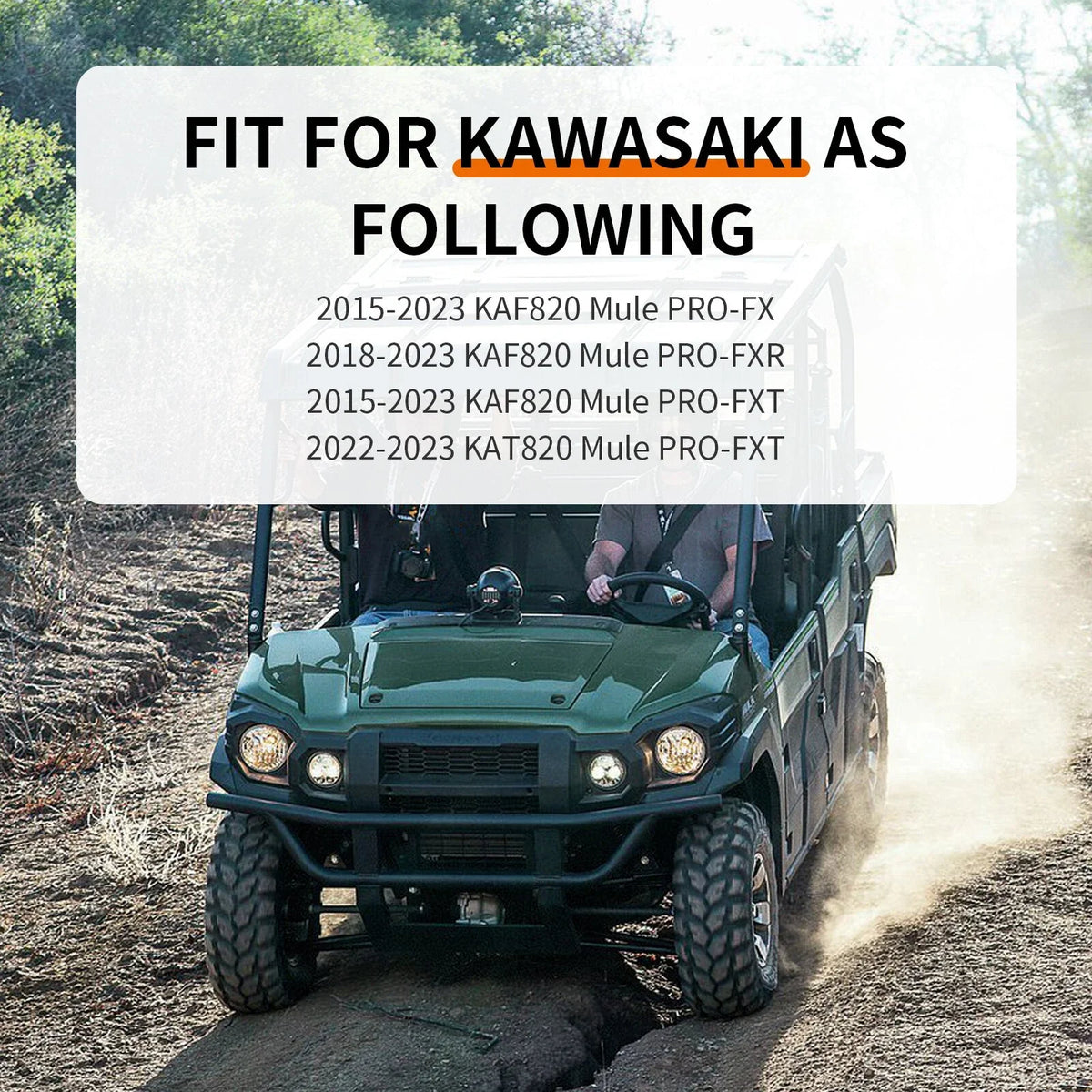 Spark Plug Cap & Wire for Kawasaki Mule PRO-FX PRO-FXT (2015–2023) 21150-0013