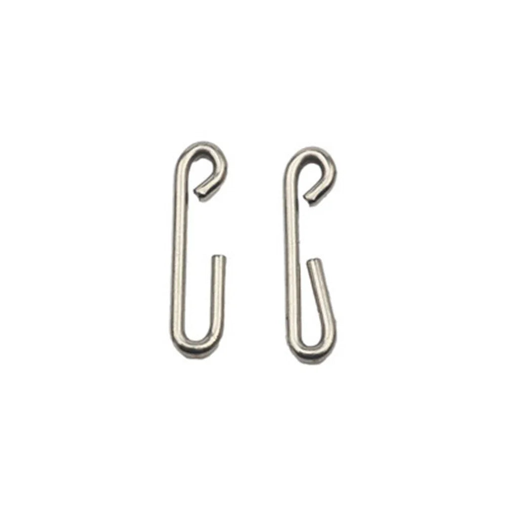 Change Snaps Connector Fishing Hook for Quick Change (Silver Stainless Steel)