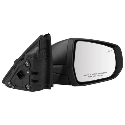 Right Rear Door Mirror for Chevrolet Malibu (2016–2021) Heated, Object Warning, 12 Pins