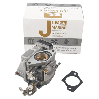 Carburetor with Gasket for Nissan Tohatsu 9.9 15 18 HP Engine (1990–2023)