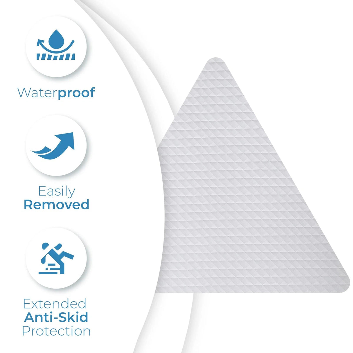 24 PCS Anti Slip Shower Stickers for Safety (No Specific Years)