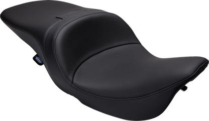 Freedom Seat for Harley FLH (1997–2007) - Solar Leather - Black