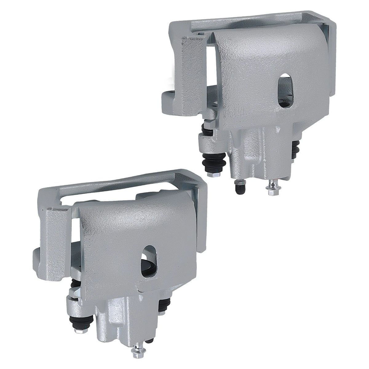 Front & Rear Brake Calipers w/Bracket for Dodge Ram 1500 (2006–2008) E04LR7, 5143348AB, 5143358AB