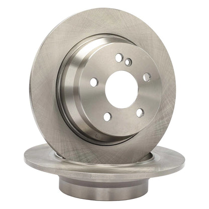 2X Brake Disc and Pad Kits Rear for MB E Class Sedan (2006–2016) - 18099242, D986