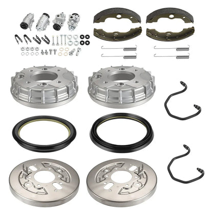 Front Brake Drum Shoes Kit for Honda Rancher 350 TRX350FE/TRX350FM (2000–2003)