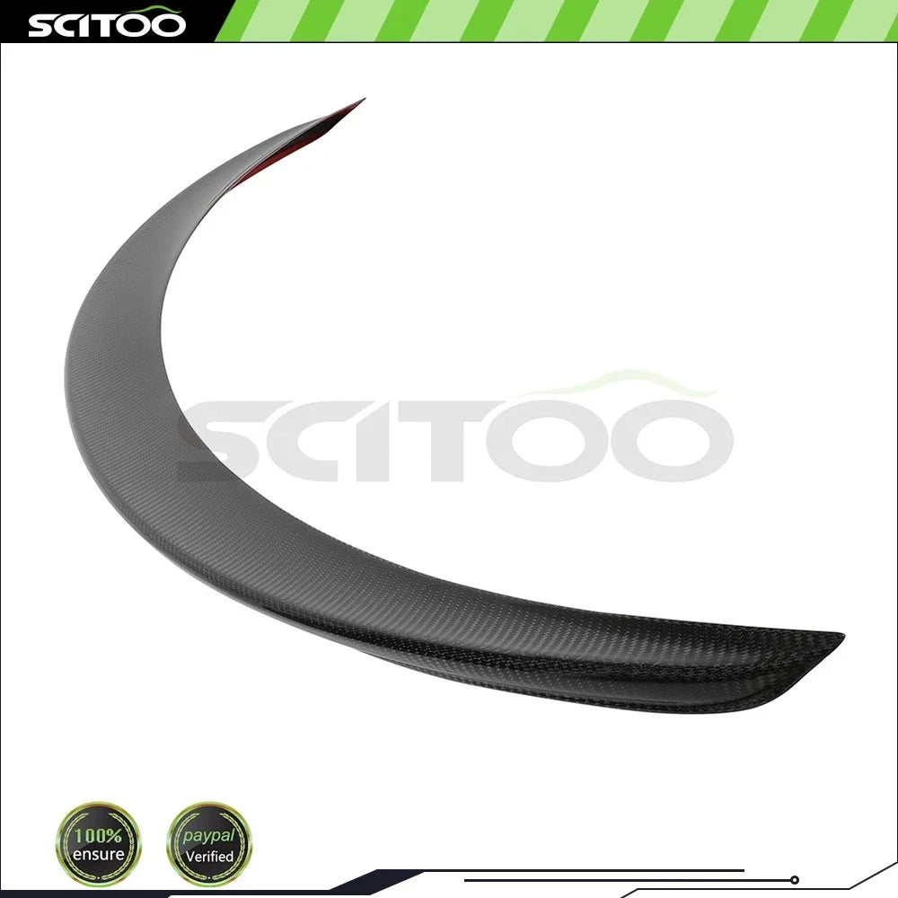 AMG Style Rear Spoiler for Mercedes-Benz W205 Sedan (2016–2020) Full Carbon Fiber