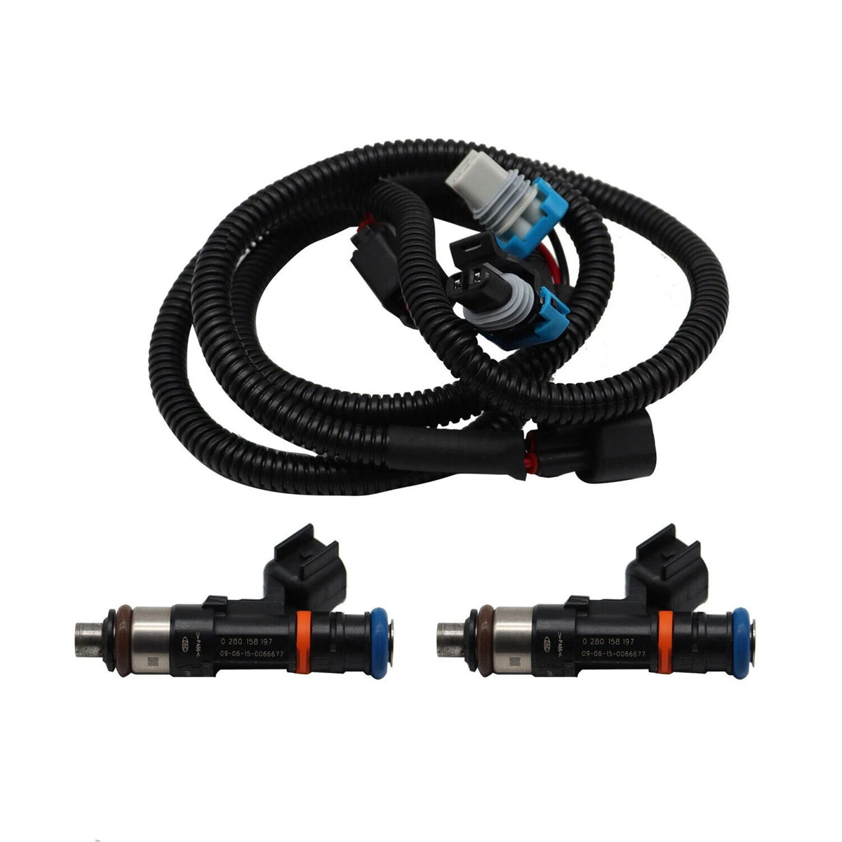 2X Fuel Injector with Pigtail Harness for Polaris Ranger Crew 800 (2009–2014)