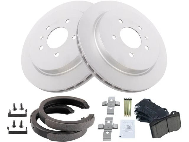 Brake Pad Rotor and Parking Brake Kit for Cadillac STS (2006–2008) 69847KDCB