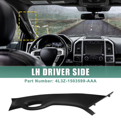 Left Driver Side A Pillar Trim Handle for Ford F150 (2006–2008) Black
