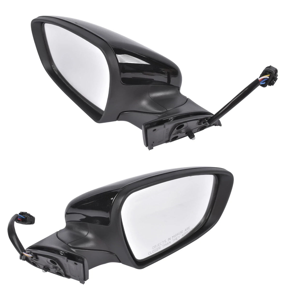 Set of 2 Heated Side Mirrors with Signal Light for Kia Forte Sedan (2014–2016)