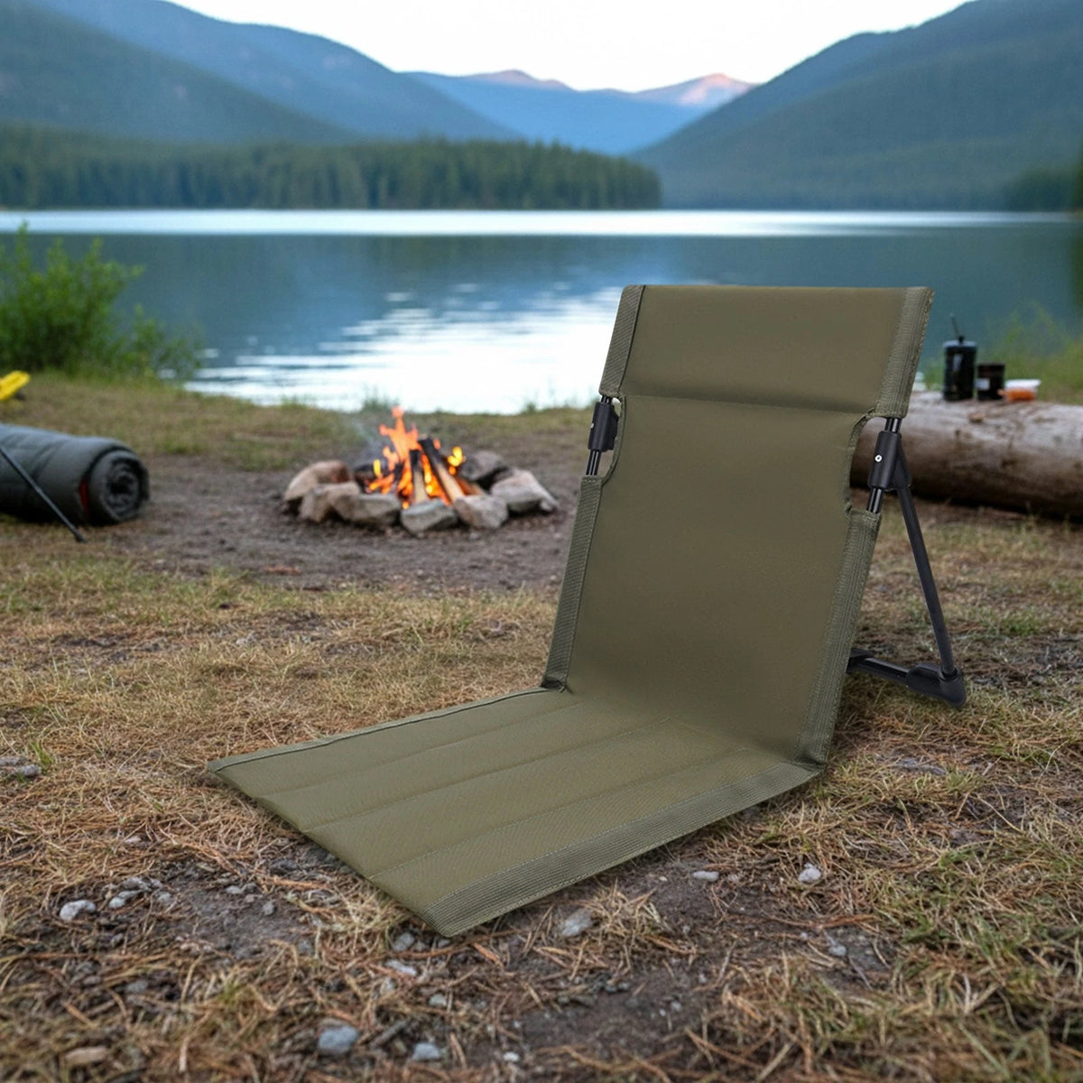 Lightweight Portable Outdoor Camping Backrest Chair