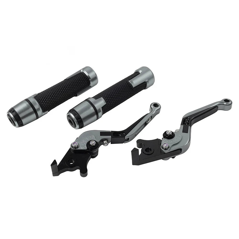Set of 2 Titan Extendable Brake Clutch Levers for BMW F650GS (2002–2007)